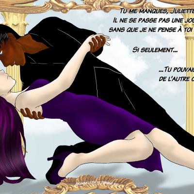 Aaron et Juliette dansent un tango