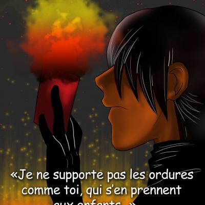 Aaron en colère
