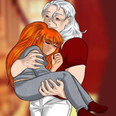 Athanase et pauline endormie