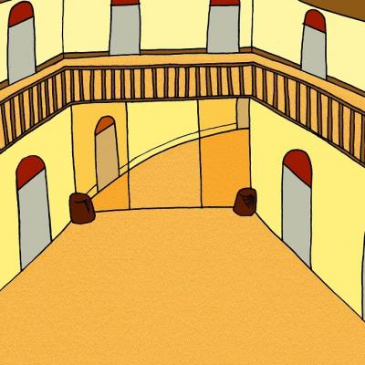 Couloir des dortoirs