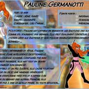 Fiche perso : Pauline