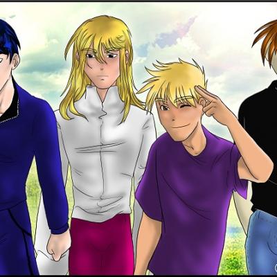 Photo de groupe des garçons <3