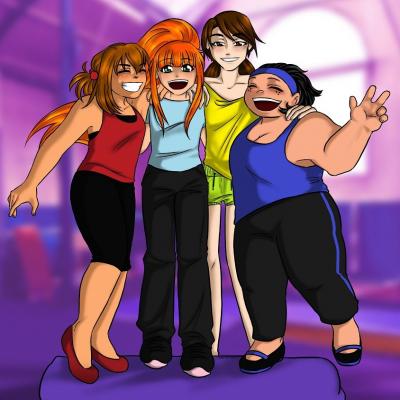 Les filles au sport 1