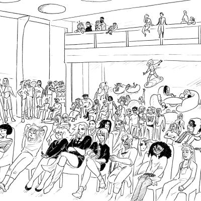 Salle de discours