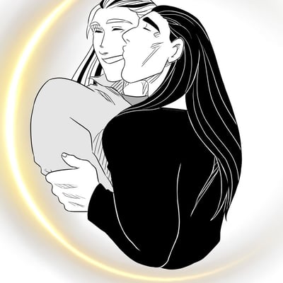 Baiser sur la joue