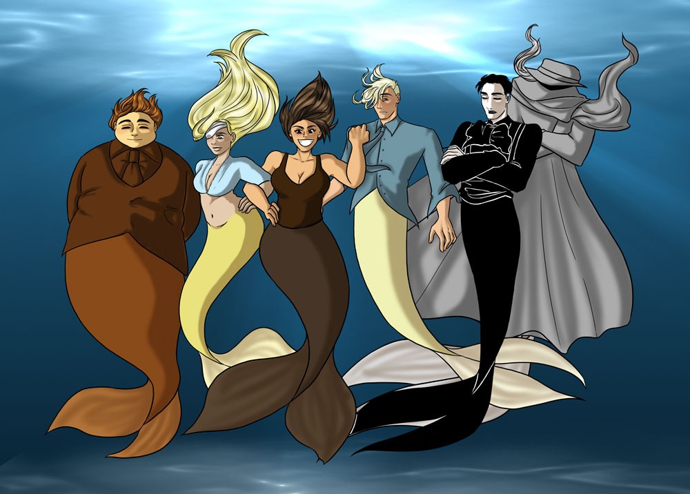 Lizon, Esther, Andrew, Ysengrin, Marin et...