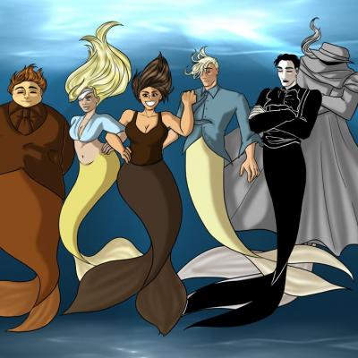 Lizon, Esther, Andrew, Ysengrin, Marin et...