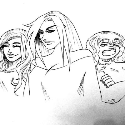 Angelique, Xynthia et Églantine