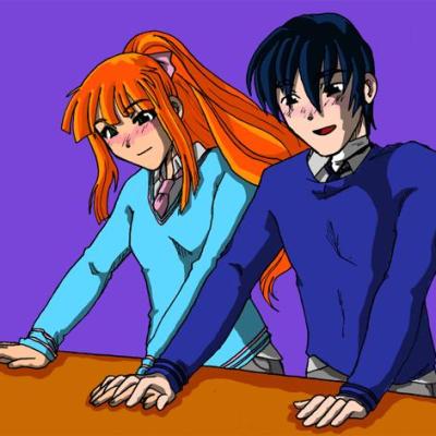 Pauline x Léo en fin de première année