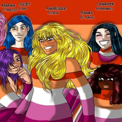 Pride month 2022 - Lesbian