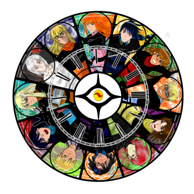 12 personnages...