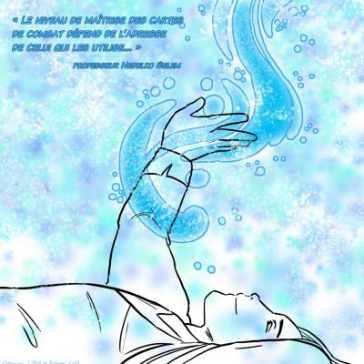 Nedelko joue avec une carte d'eau