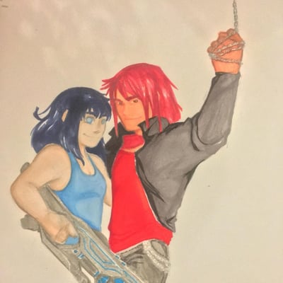 Alizée et Maximillian (couleurs seules)