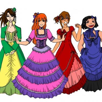Victoriennes robes 1